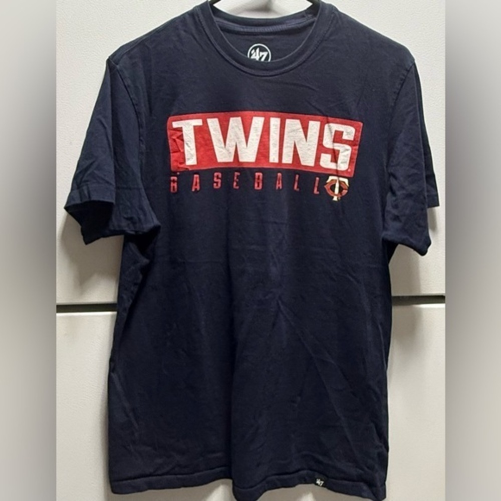 🪅’47 Brand MLB MN Twins Baseball Blue T-shirt